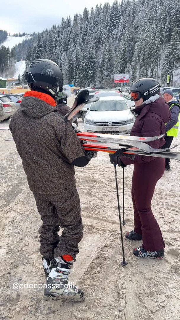 Маша Полякова з чоловіком / © instagram.com/polyakovamusic
