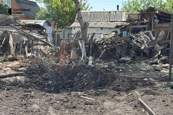 Армія РФ атакувала Суми. / © Суспільне