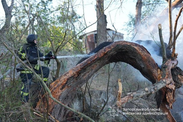 Російські окупанти атакували Запоріжжя. / © Очільник Запорізької ОВА Іван Федоров