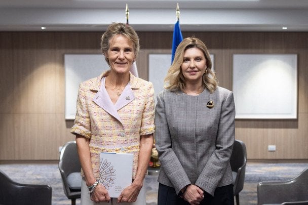 Діана Фокс Карні та Олена Зеленська / © Instagram Олени Зеленської