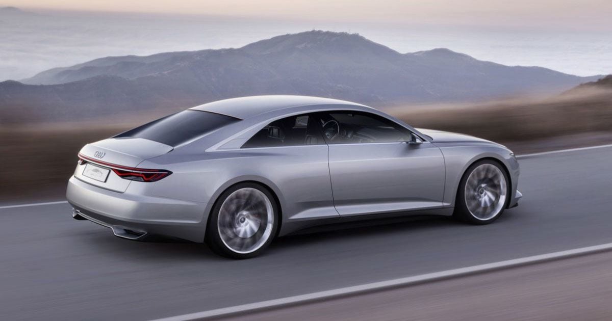 Новую Audi A8 протестировали ведром с водой