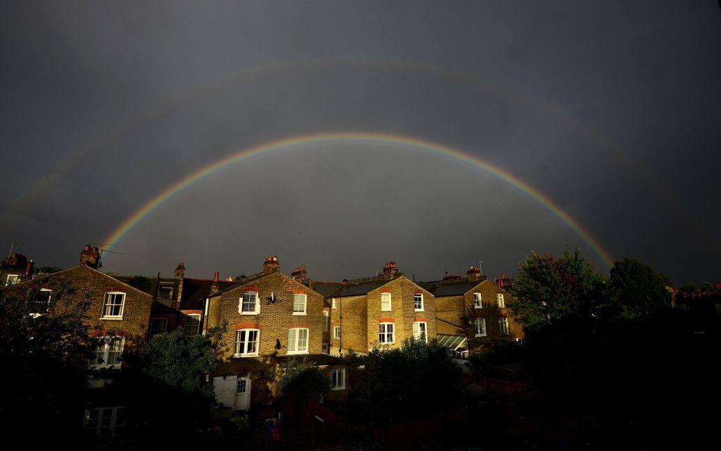 Двойная радуга в Лондоне / © Reuters