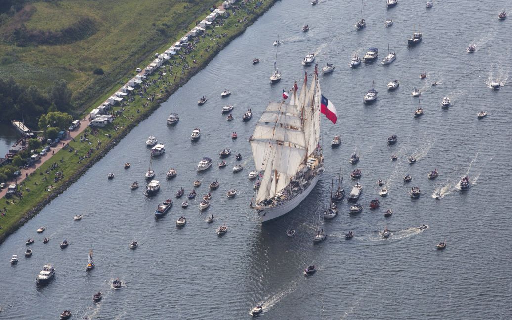 &laquo;Sail Amsterdam&raquo; - один из крупнейших морских парадов в мире. / © Reuters