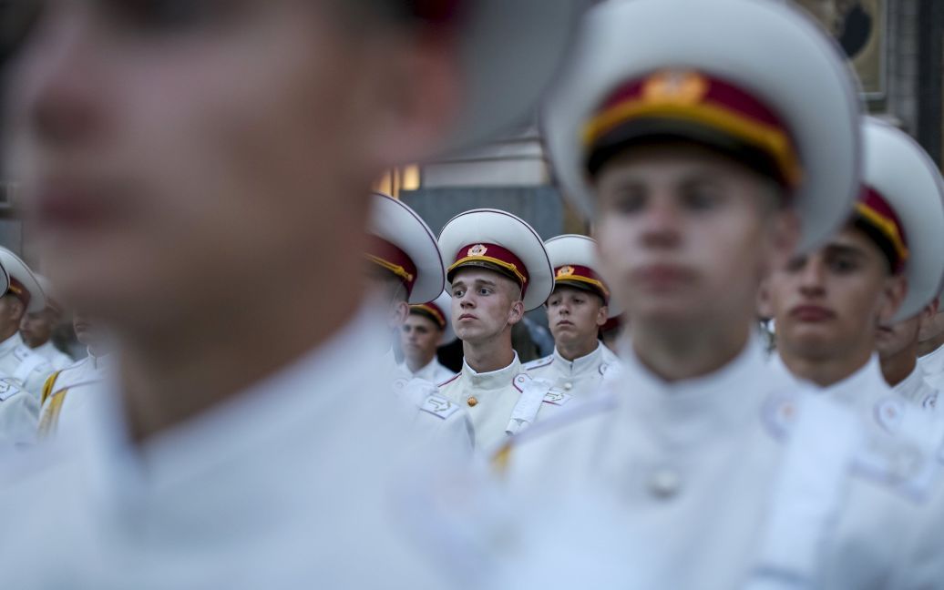 На Крещатике прошла репетиция парада ко Дню Независимости. / © Reuters