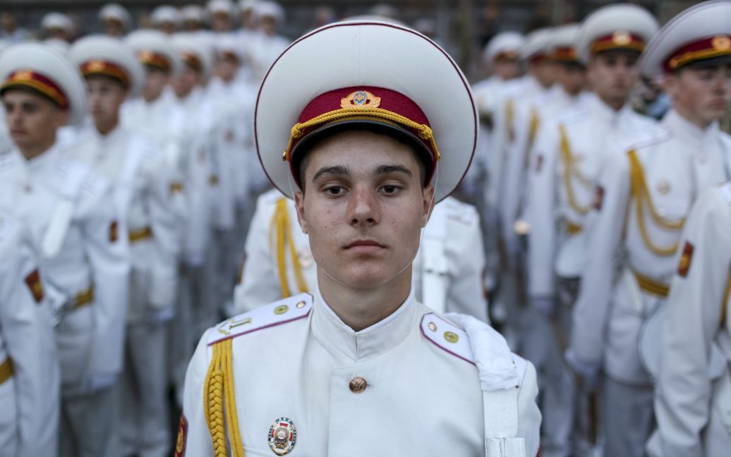 На Хрещатику пройшла репетиція параду до Дня Незалежності. / © Reuters