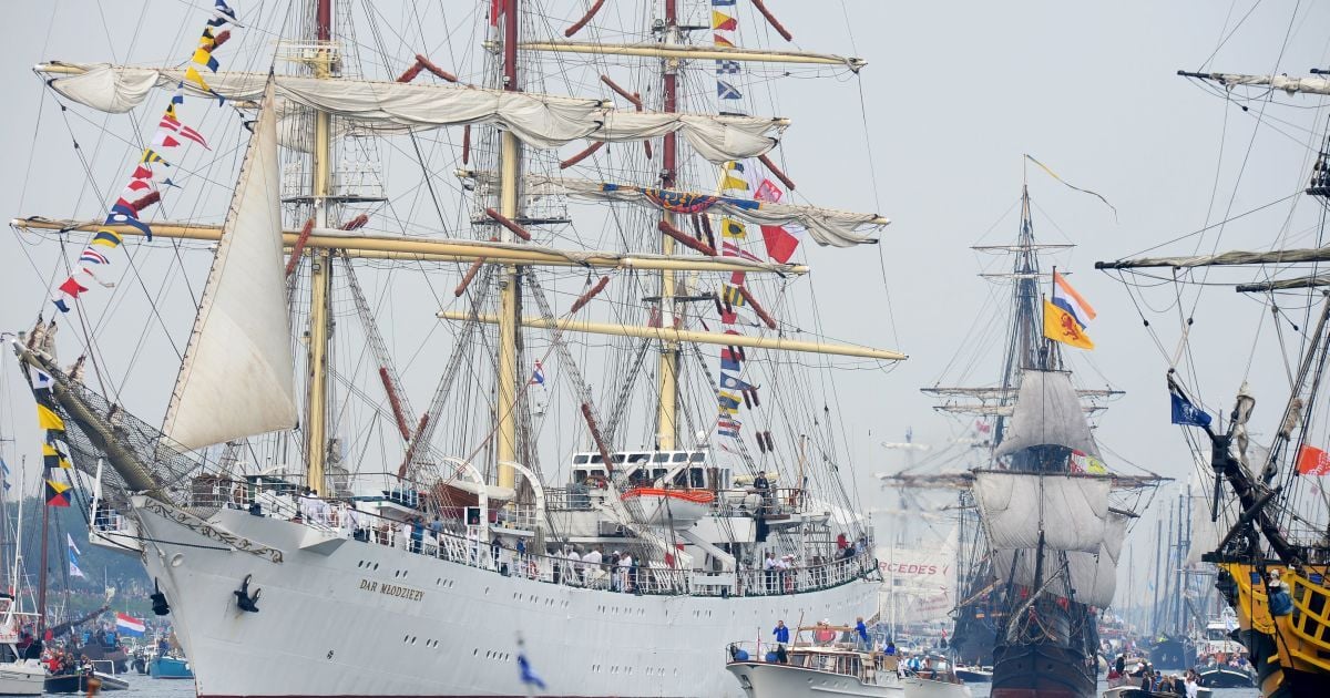 &laquo;Sail Amsterdam&raquo; - один из крупнейших морских парадов в мире.