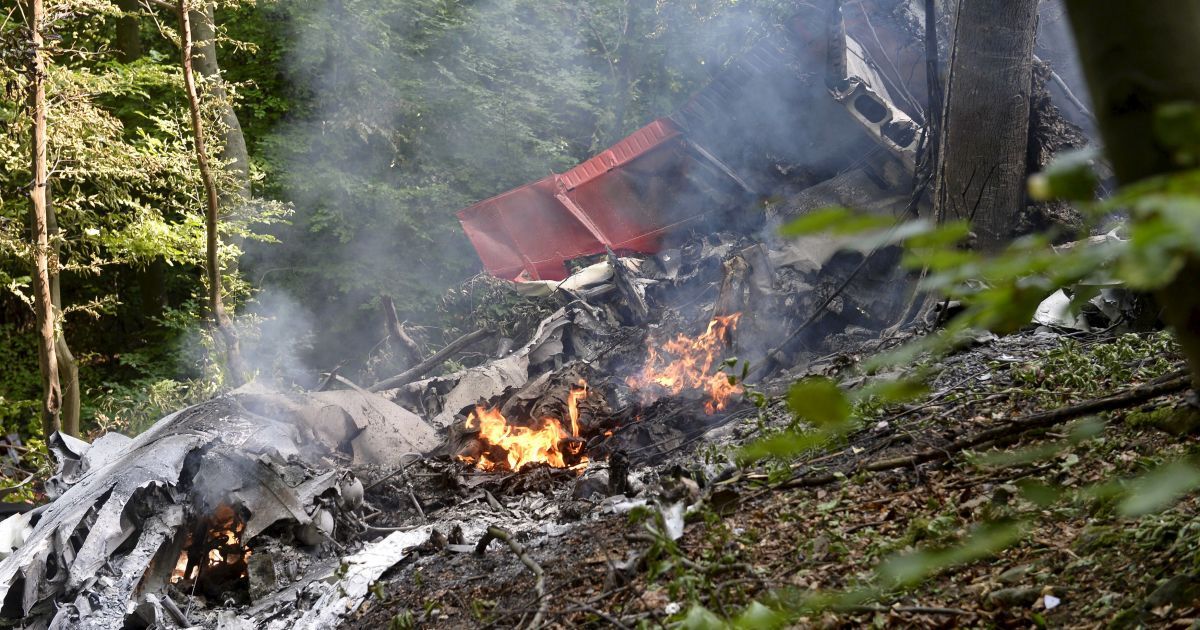 В аварии самолетов в Словакии погибли семь человек
