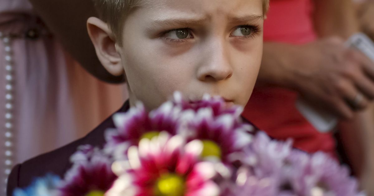 В столичных школах прозвучал первый звонок / © Reuters