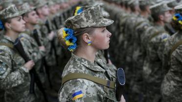 На Крещатике прошла репетиция парада ко Дню Независимости. / © Reuters