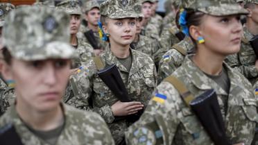 На Крещатике прошла репетиция парада ко Дню Независимости. / © Reuters