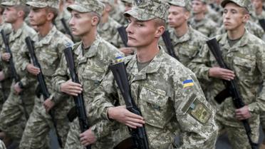 На Крещатике прошла репетиция парада ко Дню Независимости. / © Reuters