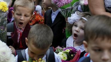 В столичных школах прозвучал первый звонок / © Reuters