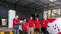 Команда "Нової пошти" у Дружківці