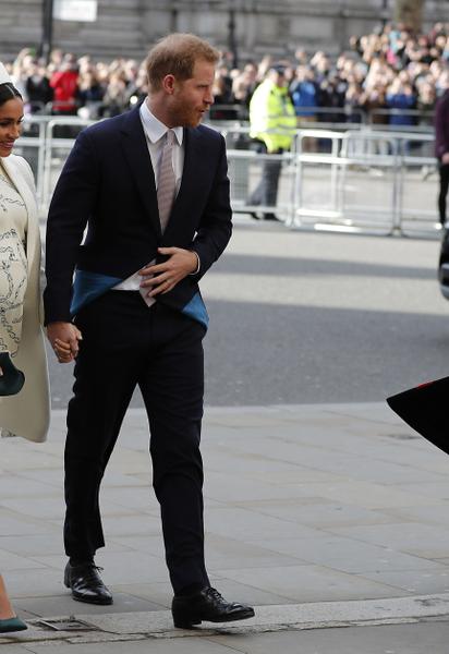 Герцогиня Меган під час першої вагітності сином Арчі / © Associated Press