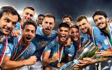 Футболісти "Лаціо" виділилися святкуванням перемоги над "Ювентусом" у Суперкубку Італії