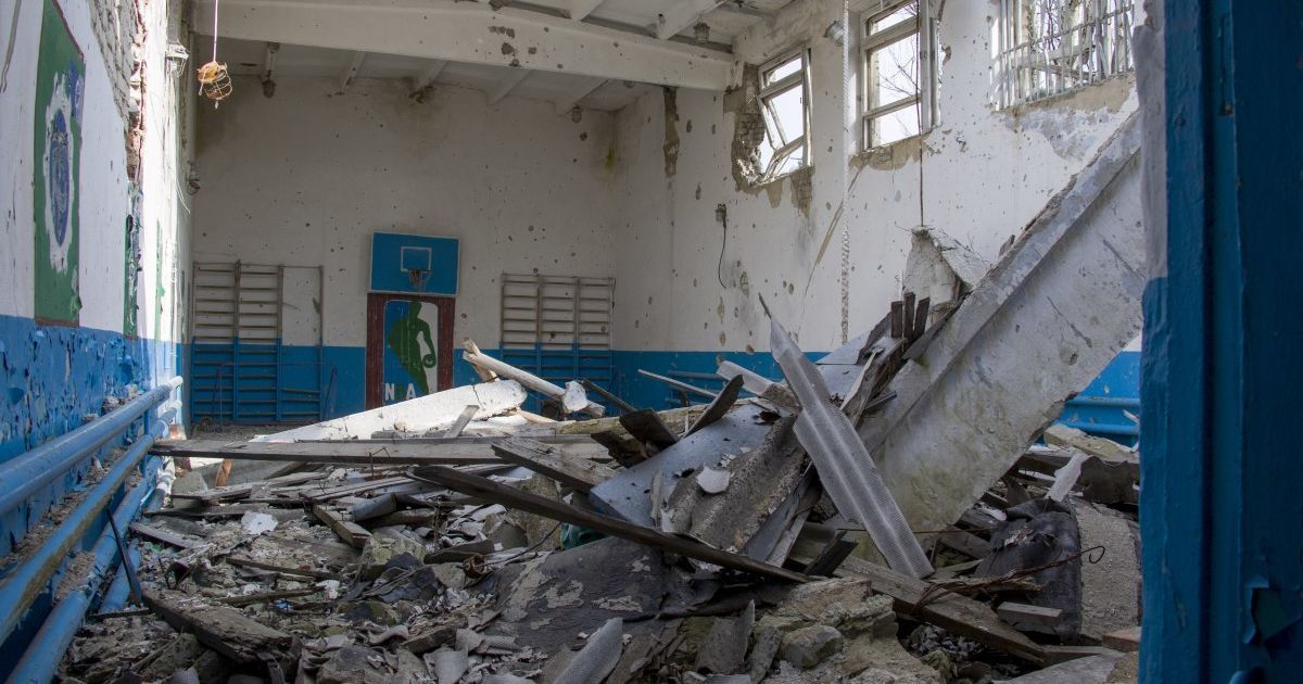 С начала войны оккупанты повредили в Киеве 6 садиков и 12 школ