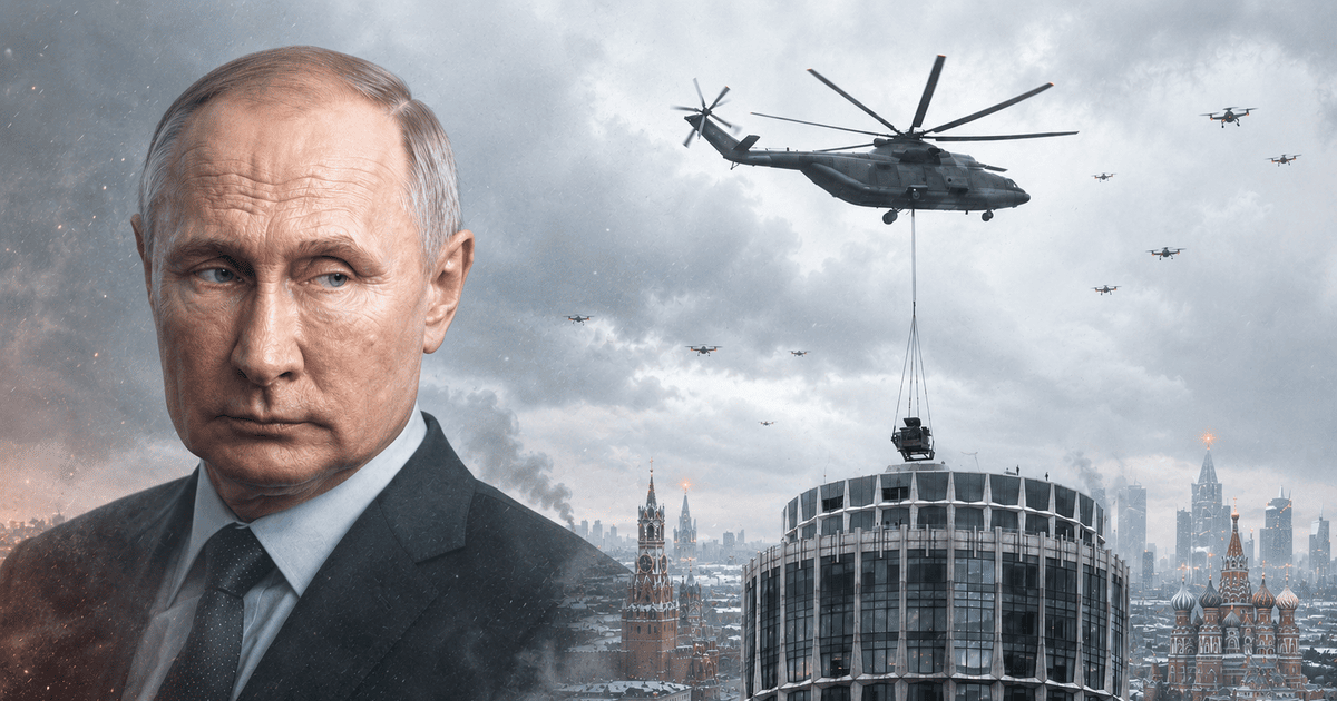 Володимир Путін і встановлення ППО "Панцир-СМД-Е" на висотку у Москві