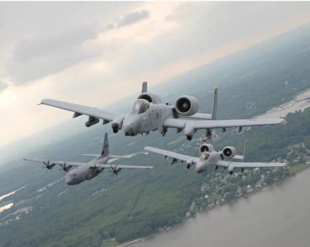 Штурмовик A-10 Thunderbolt / © Військово-історичний журнал