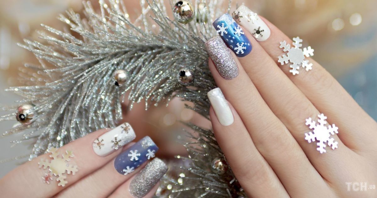Маникюр на Новый год: красивые идеи для вдохновения