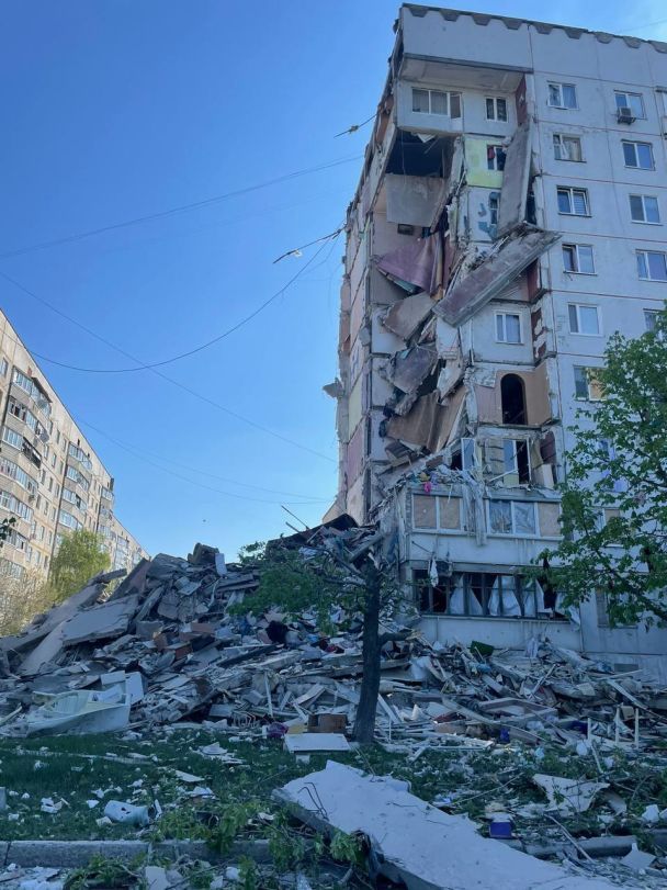 Армія РФ обстріляла Вовчанську у Харківській області. / © Олег Синєгубов