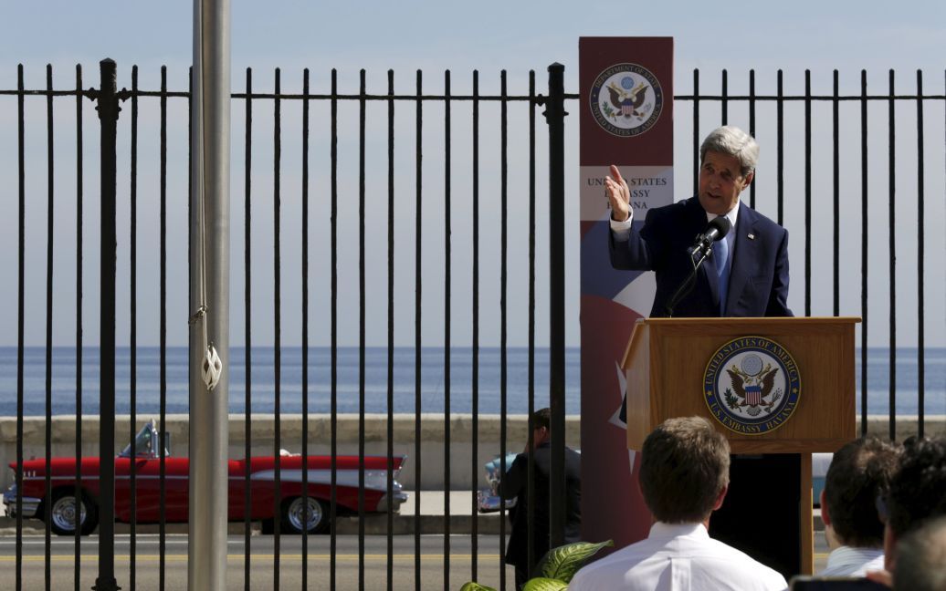 Джон Керрі сказав, що почувається в Кубі, як вдома. / © Reuters