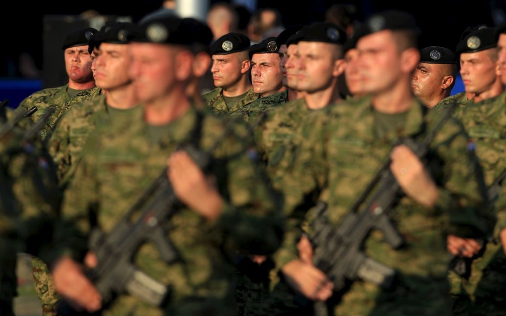 В параде приняли участие 3 тысячи военных и 300 единиц техники. / © Reuters
