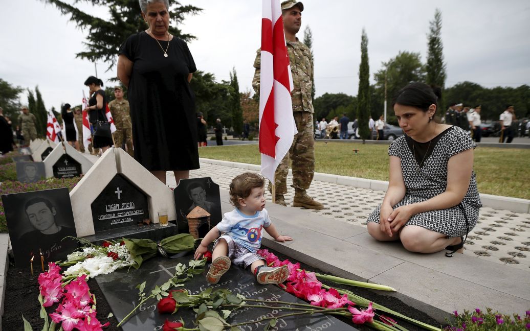 08.08. вспоминают погибших во время российской агрессии / © Reuters