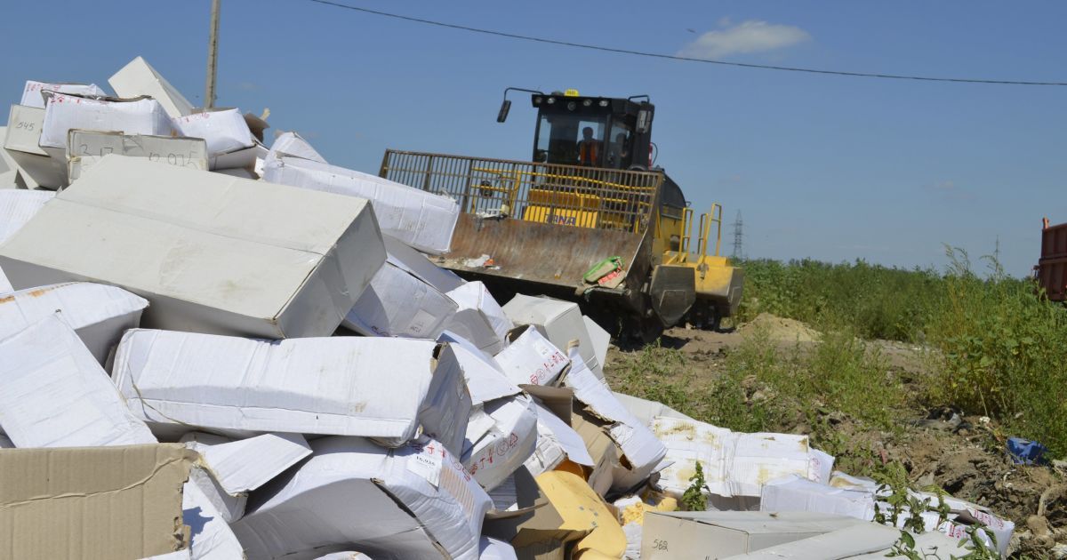 Показательное уничтожение продовольствия может прекратиться