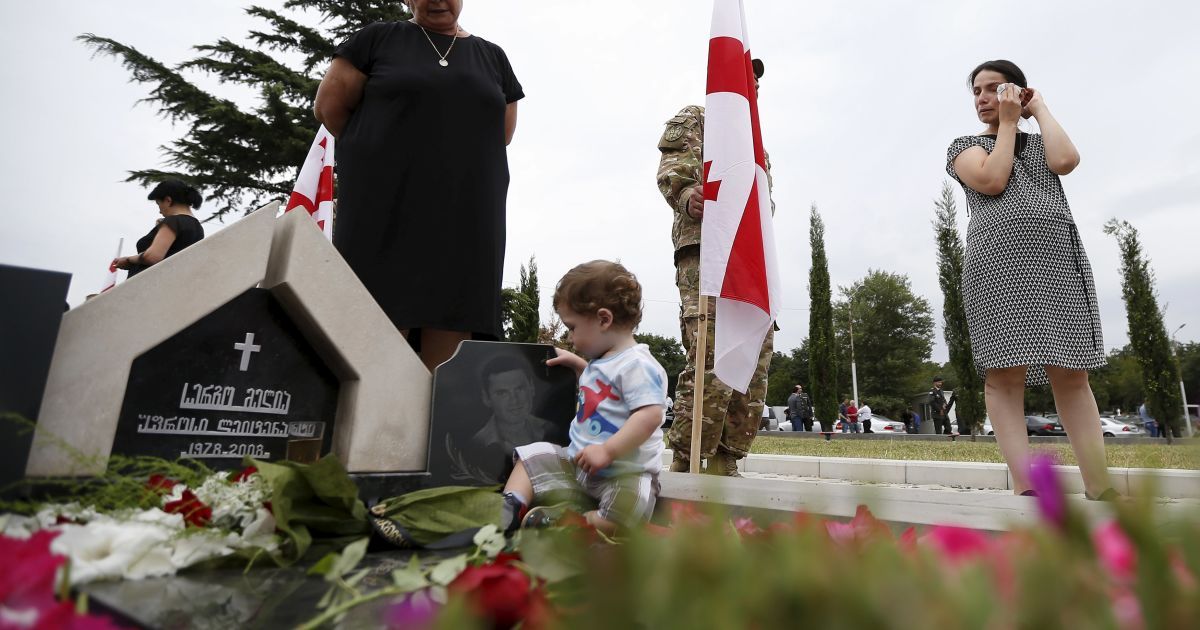 08.08. вспоминают погибших во время российской агрессии / © Reuters