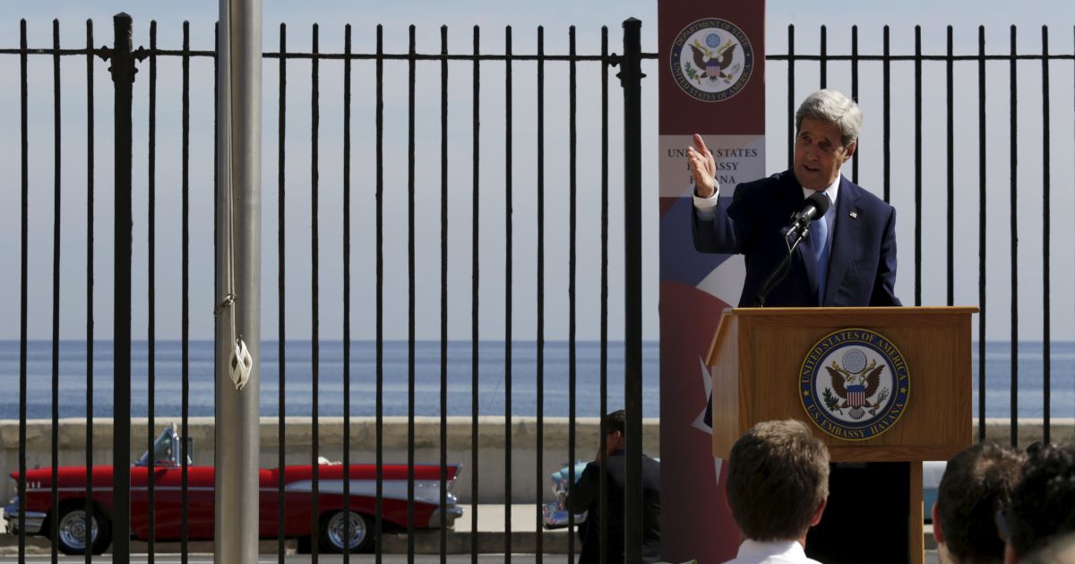 Джон Керри сказал, что чувствует себя в Кубе, как дома. / © Reuters