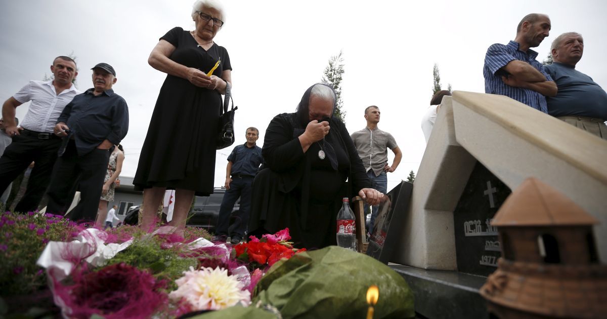 08.08. вспоминают погибших во время российской агрессии / © Reuters