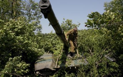 Боевики угрожали наступлением на Донбассе и обстреливали Сартану. Карта АТО
