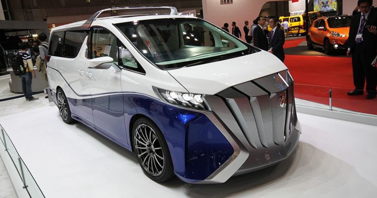 Toyota выкатила в Токио минивэн-кабриолет Hercule