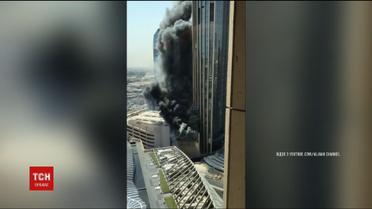 Небоскреб в огне. В столице Кувейта горел национальный банк страны