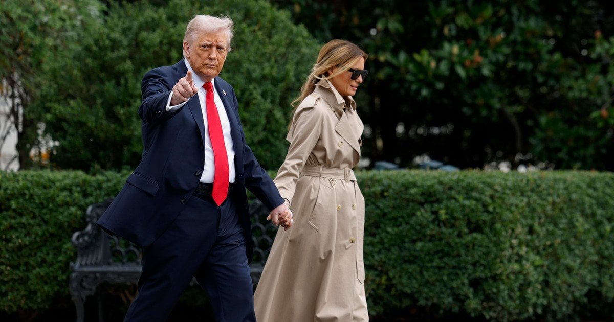 Дональд і Меланія Трампи