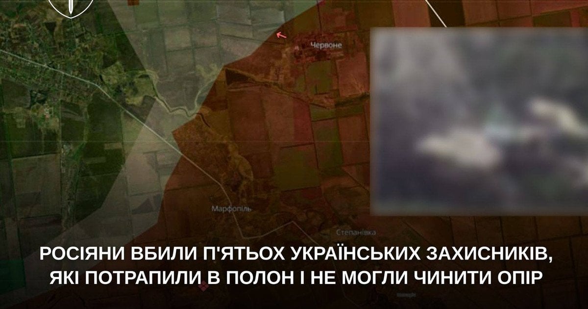 Розстріл п’ятьох полонених українських військових на Запоріжжі: прокуратура підтвердила злочин росіян