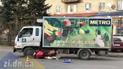 На Донеччині військова вантажівка збила мотоцикл