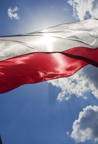 Флаг Польши