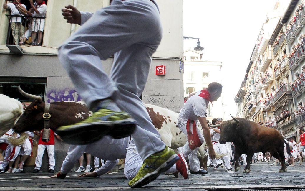 Традиционный забег завершился трагедией / © Reuters