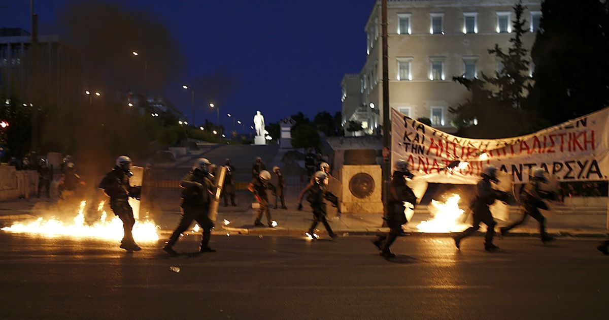 У Греції протестують проти угоди з кредиторами. / © Reuters