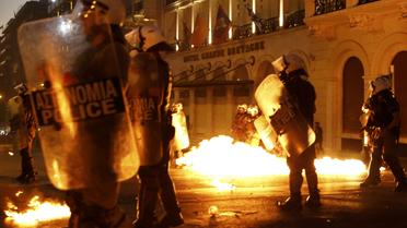 В Греции протестуют против соглашения с кредиторами. / © Reuters