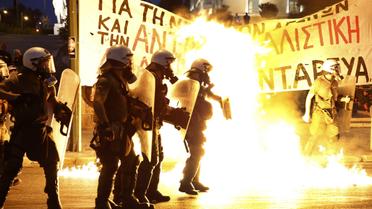 В Греции протестуют против соглашения с кредиторами. / © Reuters