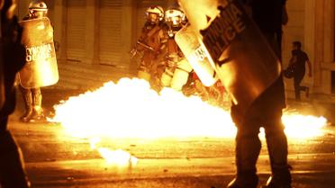 В Греции протестуют против соглашения с кредиторами. / © Reuters