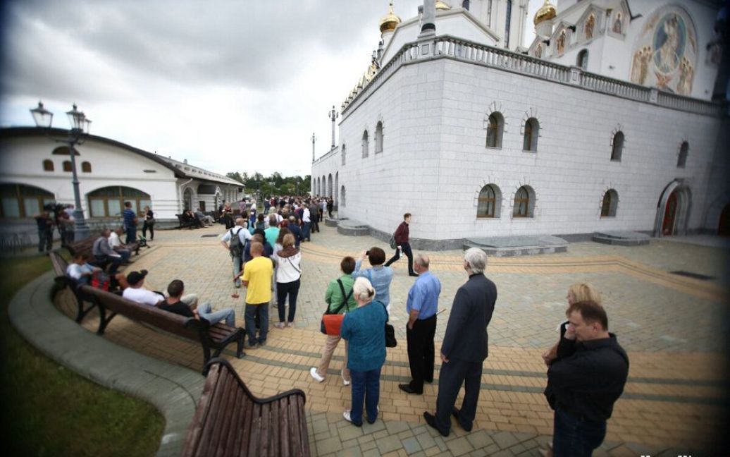 Церемония прощания в Минске. / © Наша Ніва