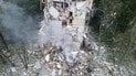 Зруйнований будинок під час атаки у ніч на 31 липня