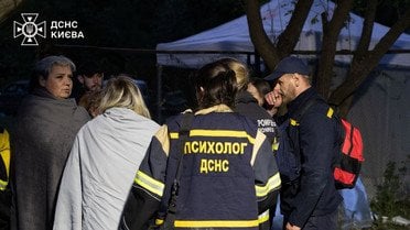 Атака на Київ_6 / © ДСНС