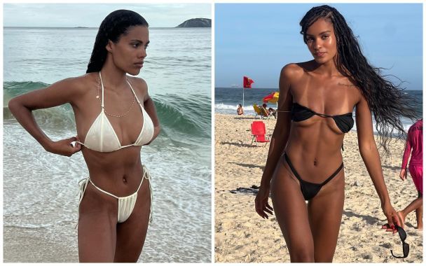 Тина Кунаки и Нара Баптиста