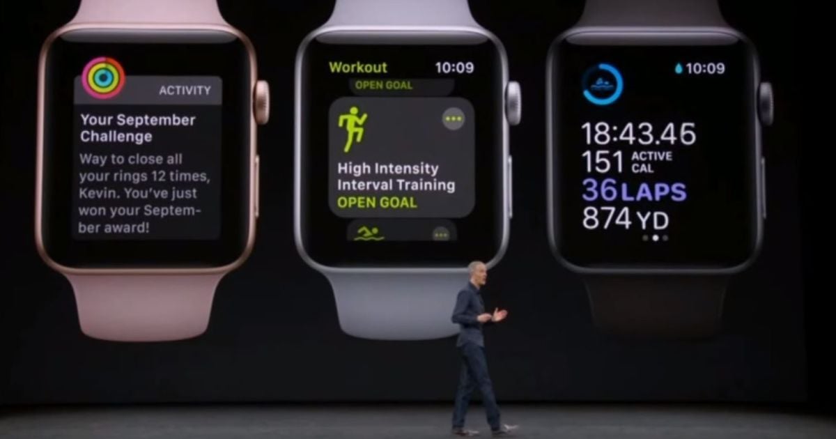 Презентація Apple Watch Series 3. / © YouTube
