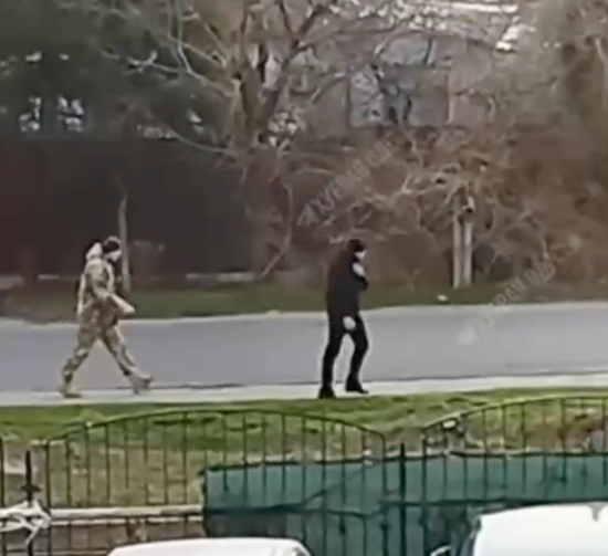 Мобілізація по-одеськи: газовий балончик та рукопашний бій – відео