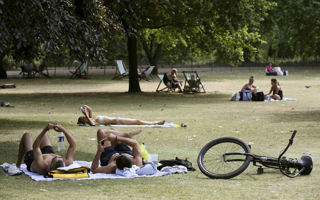 1 июля в Лондоне был самым жарким днем за последние девять лет. / © Reuters